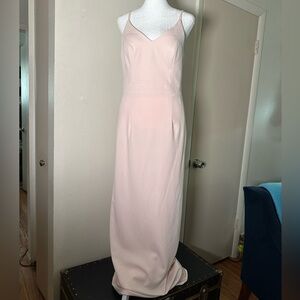 Light Pink Bridesmaids Dress